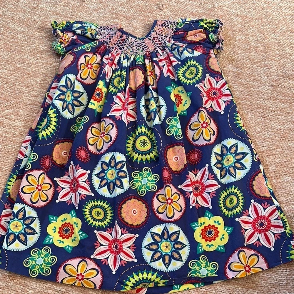 Marmellata Colorful Floral Kids Dress